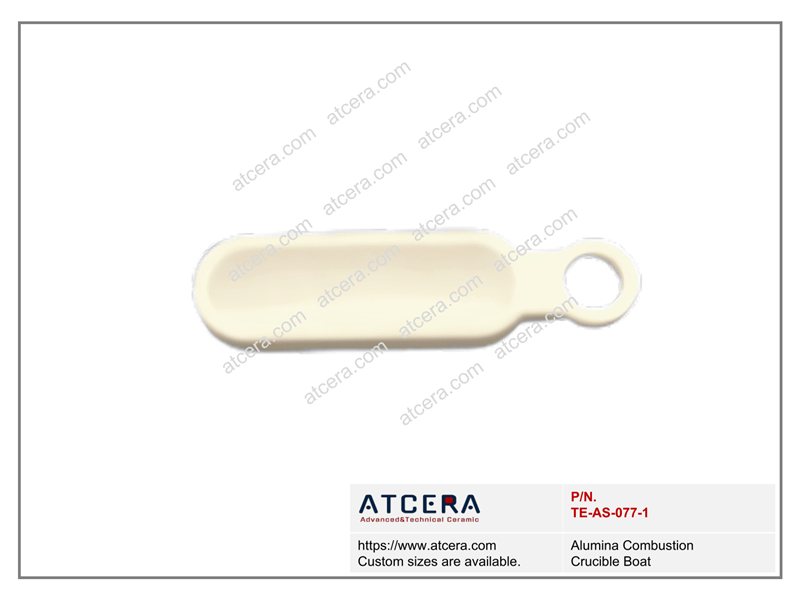 Drawing of Alumina ceramic boat crucible