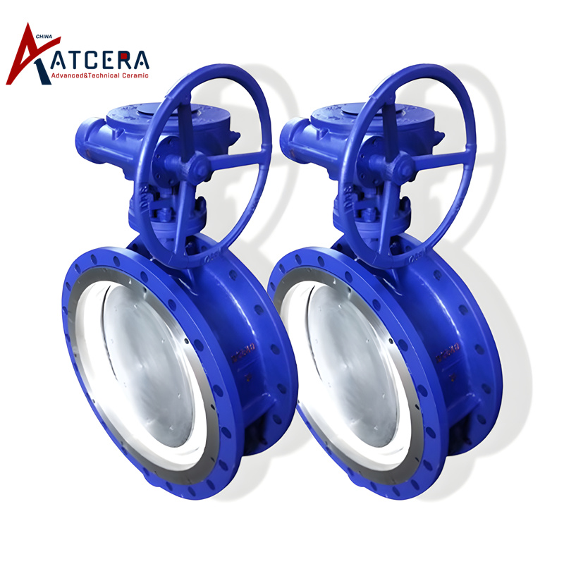 Zirconia Ceramic Lined butterfly valve