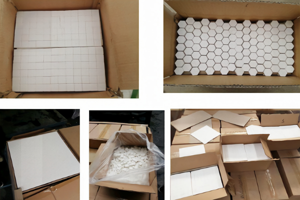 Alumina Mosaic Tiles Packing