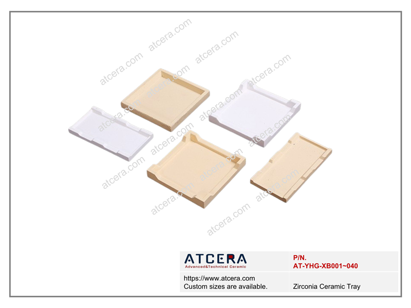 Drawing of Zirconia Ceramic Tray