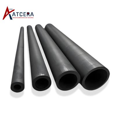 Nitride bonded silicon carbide tube