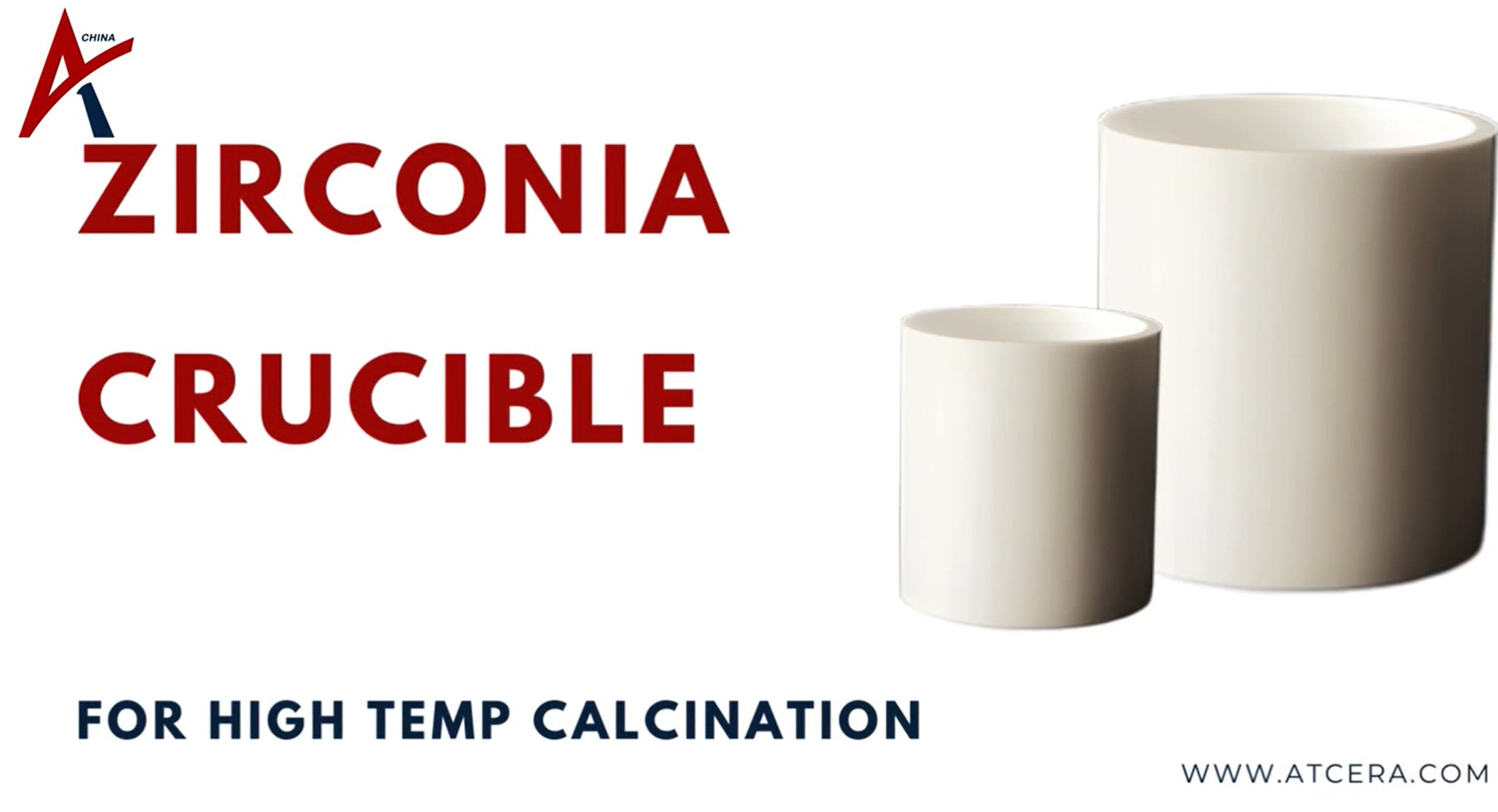 卸売Zirconia Cruciblesメーカー|精度、高テンプ|アテラ